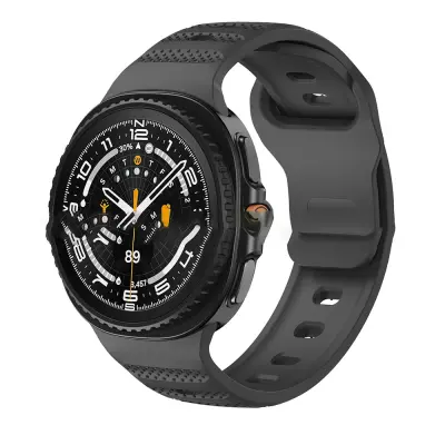 22mm Silikonska narukvica za sat Kompatibilna sa Samsung Galaxy Watch 8/Classic - Više boja Crna