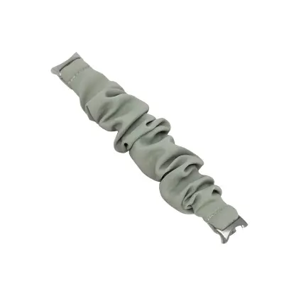 Kompatibilno s Xiaomi Mi Band 8 pametnom narukvicom Scrunchie elastična narukvica Zelena