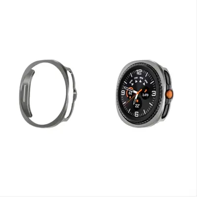 PC zaštitno kućište za kompatibilni Samsung Watch 8 - protiv ogrebotina i otporno na udarce Siva