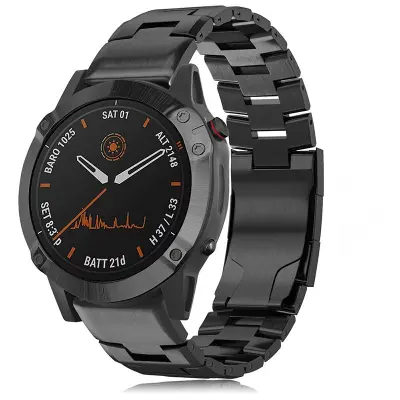 Garmin Quick Release Watch Band - 22mm Titanium Black Crna