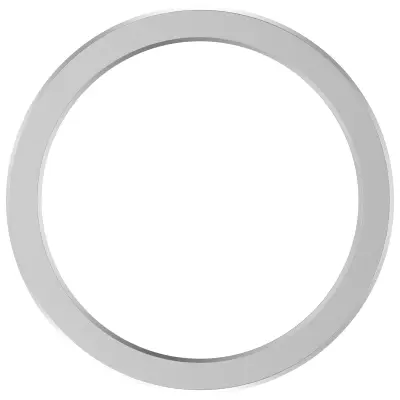 Kompatibilni CMF Watch Pro 2 Metalni okvir + Kaljeni film [Ravni rub] Srebrna