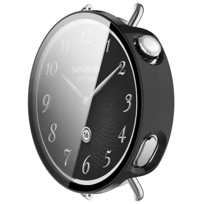 Xiaomi Watch S4 41mm PC futrola sa zaštitnim staklom za zaslon Crna