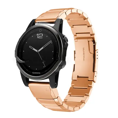 Remen za sat u boji ružičastog zlata za Fenix 5s/6s/7s/8 43mm Ružičasto zlato