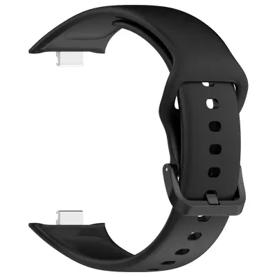 Silikonski zamjenski remen za kompatibilni Redmi Watch Move - mekan, udoban i podesiv Crna