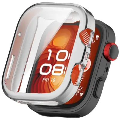 Huawei Watch Fit 4 Full Coverage TPU Protective Case Srebrna