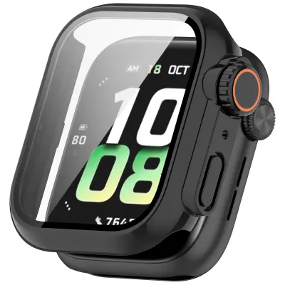 Zaštitna maskica za Honor Watch 5 s kaljenim staklom za zaslon Crna