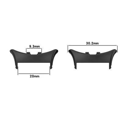 Konektor za Vivo Watch5 - unutarnji promjer 20 mm Crna