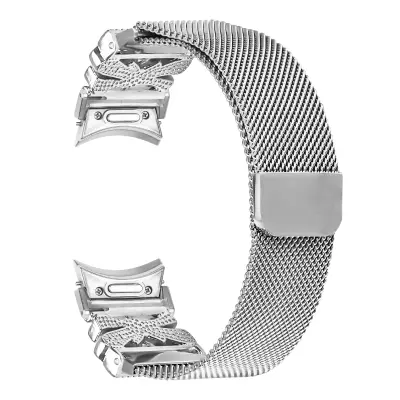Remen od nehrđajućeg čelika s brzim otpuštanjem za Galaxy Watch 4/5/6/7 Srebrna
