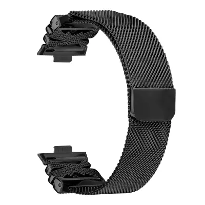 Huawei Watch Fit 3 narukvica - Elegantna narukvica od nehrđajućeg čelika Crna