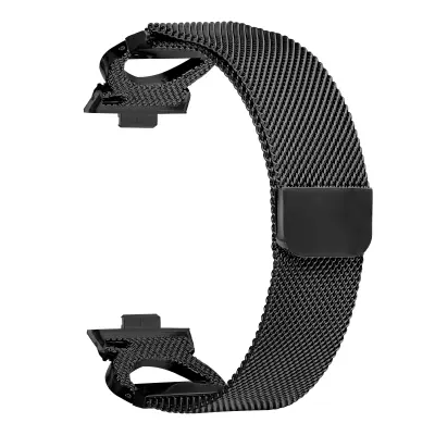 Huawei Fit 3 Milanese Remen za Sat od Nehrđajućeg Čelika Crna