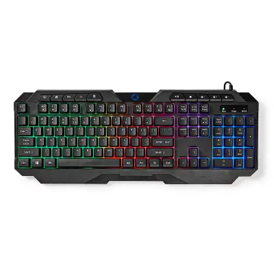 Žičana gaming tipkovnica s membranom i LED pozadinskim osvjetljenjem