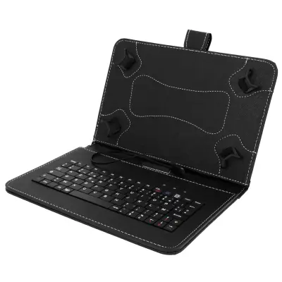 Folio futrola s AZERTY tipkovnicom za tablet 10'' - crna - Micro-USB konektor