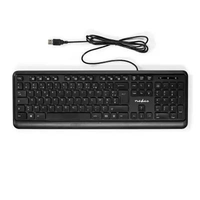 Žičana USB-A AZERTY tipkovnica, francuski raspored, 104 tipke