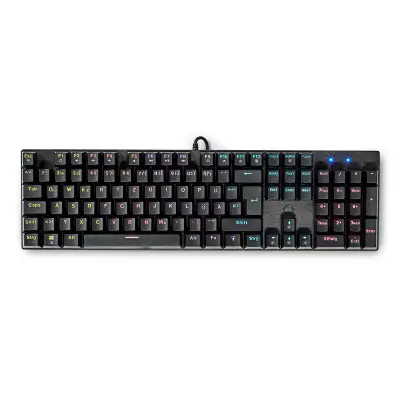 Mekanička gaming tipkovnica s LED pozadinskim osvjetljenjem, njemački raspored