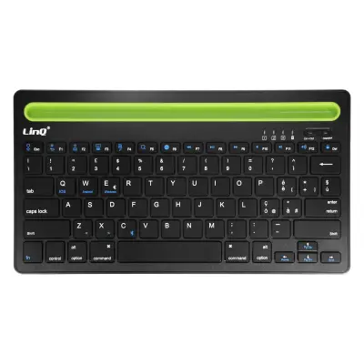 Bežična tipkovnica QWERTY Crna LinQ, kompatibilna s iOS / Android / Windows