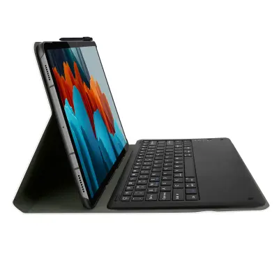 Bluetooth tipkovnica Samsung Tab S7 11.0 i Tab S8 s futrolom QWERTY 4H Crna