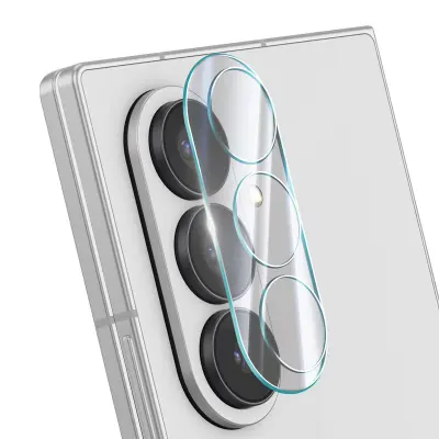 Zaštita leće kamere od kaljenog stakla za Samsung Z Fold 7 trostruka leća