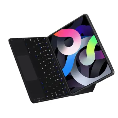 iPad Pro 13 inčna futrola s tipkovnicom i trackpadom - Crna Crna