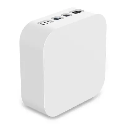 Sleek Silikonska futrola za Mac Mini M4/Pro Bijela