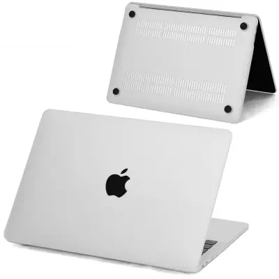 Prozirna matirana šuplja zaštitna futrola za kompatibilnost s Macbook Air 13 inča (A1932/A2179/A2337) 2018-2020 Providna