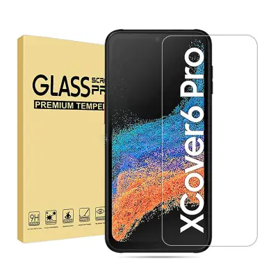 Pakiranje od 2 zaštitna stakla od kaljenog stakla za Samsung Xcover6 - Zakrivljeni rub Providna