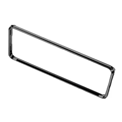 Bumper futrola od aluminijske legure za iPhone 16 Plus Crna