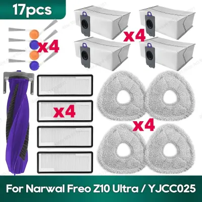 Narwal Freo Z10 Ultra Komplet Zamjenskih Dodataka Višebojna