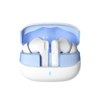 Bežične 5.3 Bluetooth slušalice SP100 - Bijele, Dugo trajanje baterije Bijela