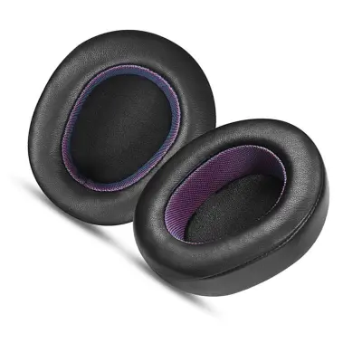 Zamjenski jastučići za SteelSeries Arctis Nova Pro slušalice - Bluetooth verzija s kopčama (par) Crno-ljubičasta