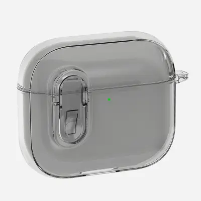 Zaštitna futrola za AirPods 4 s kopčom za zaključavanje Siva