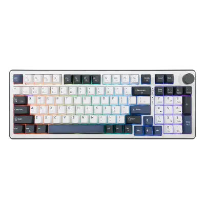 Tipkovnica WHITE SHARK EXCALIBUR, GK-007251, bijela, US layout