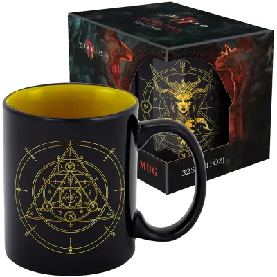 DIABLO IV - Lilith 'Gold Edition' šalica, 11 oz (330 ml) s poklon kutijom