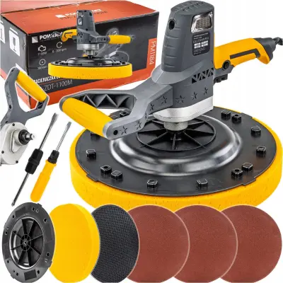 Rotacijska gleterica od 1100 W za mokri beton i žbuku 380 mm