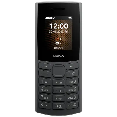 Nokia 105 TA-1551 (2023) telefon na tipke Dual sim 4G - crna