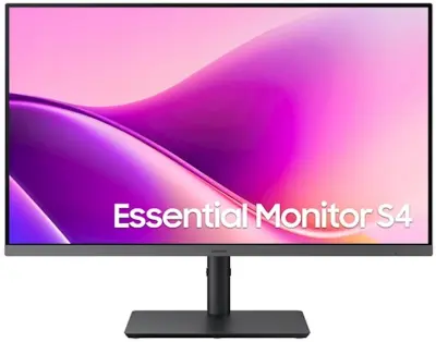 SAMSUNG 27" Essential Monitor S4 S43UF LS27F434UAUXEN, IPS Full HD, 100Hz, 5ms, DisplayPort, HDMI, USB-C, USB Hub, Pivot