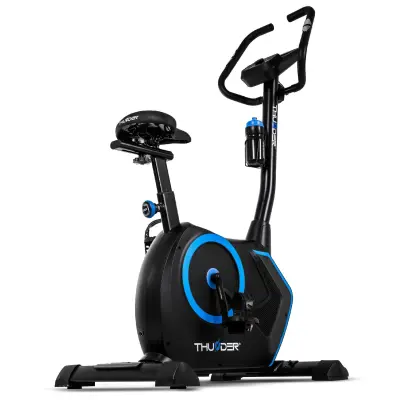 THUNDER® TRIX sobni bicikl – 32 razine elektromagnetskog otpora, nosivost 150 kg, zamašnjak 8 kg, 24 programa, Bluetooth, USB, podesivo sjedalo