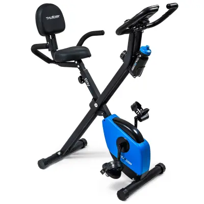 THUNDER® TINY sobni bicikl – Sklopivi magnetski bicikl, 8 razina otpora, nosivost 110 kg, podesivo sjedalo, senzori pulsa