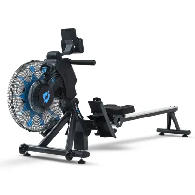 Veslački trenažer THUNDER® FLY – Zračno-magnetski otpor, 16 razina, 150 kg, sklopivi ergometar s LCD zaslonom
