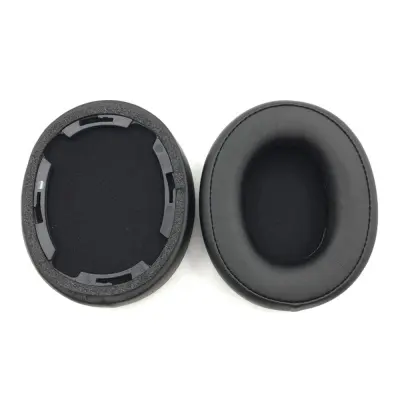 2 kom. Zamjenski jastučići za uši Kompatibilni sa slušalicama Audio-Technica ATH-SR50BT Crna