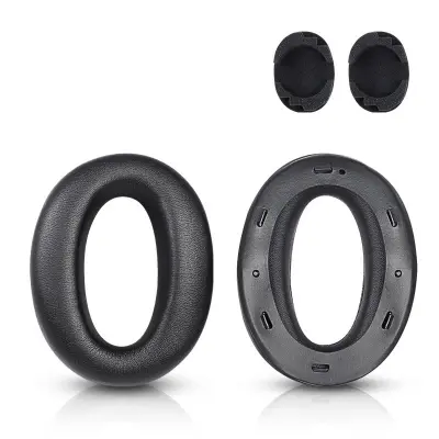 Zamjenski jastučići za uši kompatibilni sa slušalicama Sony MDR-1000X & WH-1000XM2 (Par) Crna