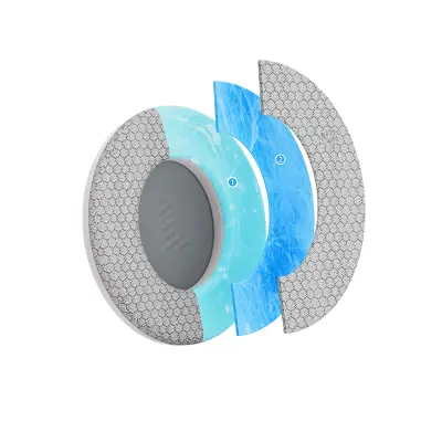 Zamjenski jastučići za uši kompatibilni sa slušalicama BOSE QC45/QC45ii/QC45SC/QC35/QC35ii (par) Siva