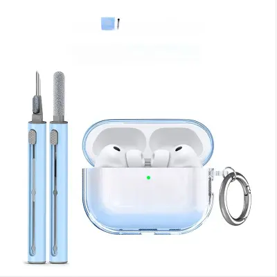 TPU zaštitno kućište kompatibilno s Apple AirPods Pro 3 - protiv ogrebotina, otporno na prašinu i perivo Plava
