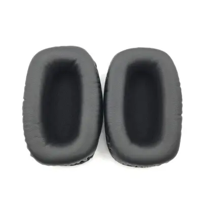2 kom. Zamjenski jastučići za uši kompatibilni sa slušalicama Beyerdynamic DT108 DT109 DT100 DT102 - Crna PU koža i memorijska pjena Crna
