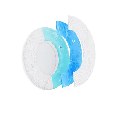 Zamjenski jastučići za uši kompatibilni sa slušalicama BOSE QC45/QC45ii/QC45SC/QC35/QC35ii (par) Bijela