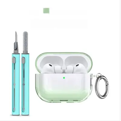 TPU zaštitno kućište kompatibilno s Apple AirPods Pro 3 - protiv ogrebotina, otporno na prašinu i perivo Zelena