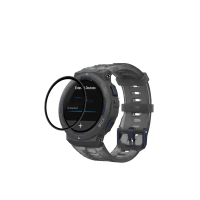 3D zakrivljeni zaštitnik zaslona od meke folije za Amazfit Active Edge Proziran
