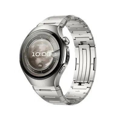 Remen od nehrđajućeg čelika kompatibilan s Huawei Watch 5 - zamjenski remen od 22 mm Srebrna
