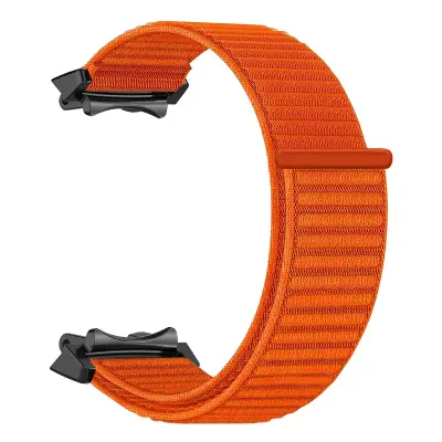 Najlonska tkana narukvica za sat kompatibilna s Amazfit T-Rex 3 - Prozračni sportski remen Narančasta