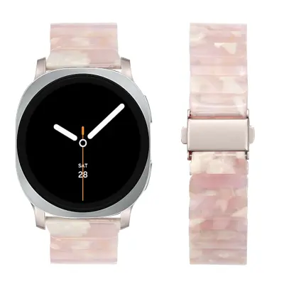Remen za sat od smole kompatibilan sa Samsung Watch 8/8 Classic - Elegantni zamjenski remen Ružičasta