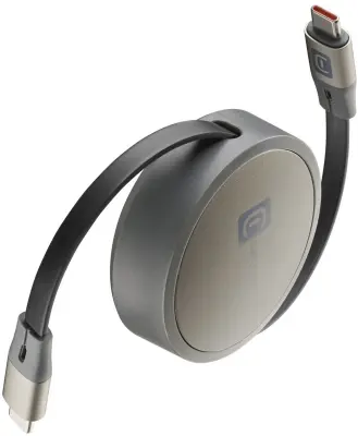 CELLULARLINE IZVLAČIVI KABEL C-C, 100W, 1m, Crna